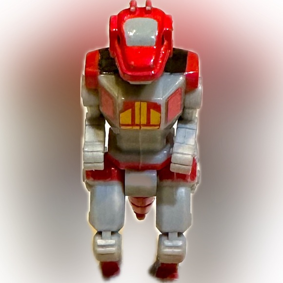 VTG 1994 #1 RED POWER RANGER MICRO MACHINES TYRANNOSAURUS DINOZORD JASON MORPHIN - Picture 3 of 11